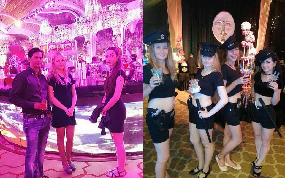 russian female bartenders in delhi