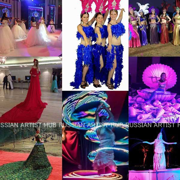 In-House Russian Artist & Entertainment - Unique Concepts, Brilliant Choreographie